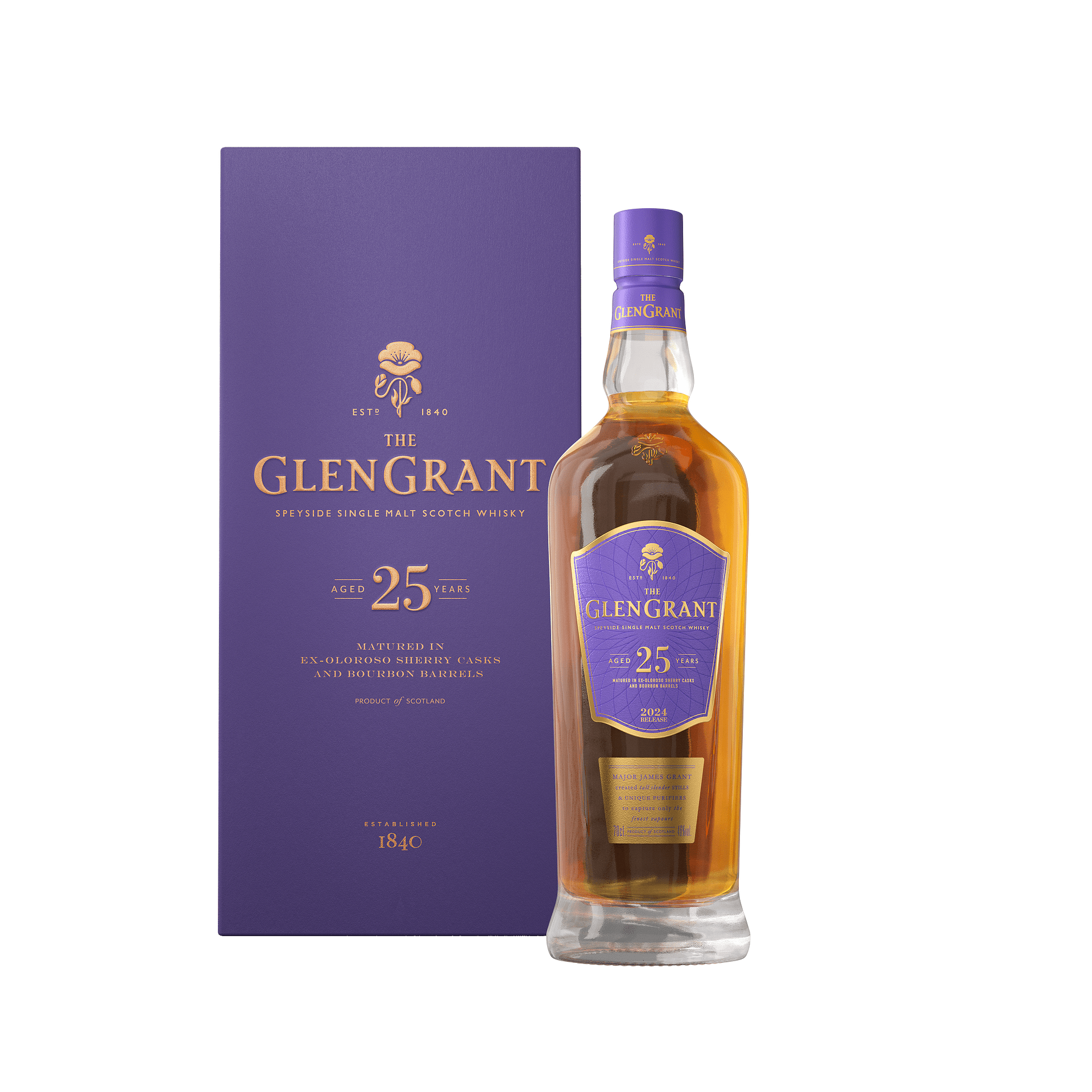 Glen Grant 25YO Single Malt Whisky